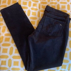 Rag&Bone, Black Skinny Cords, 29